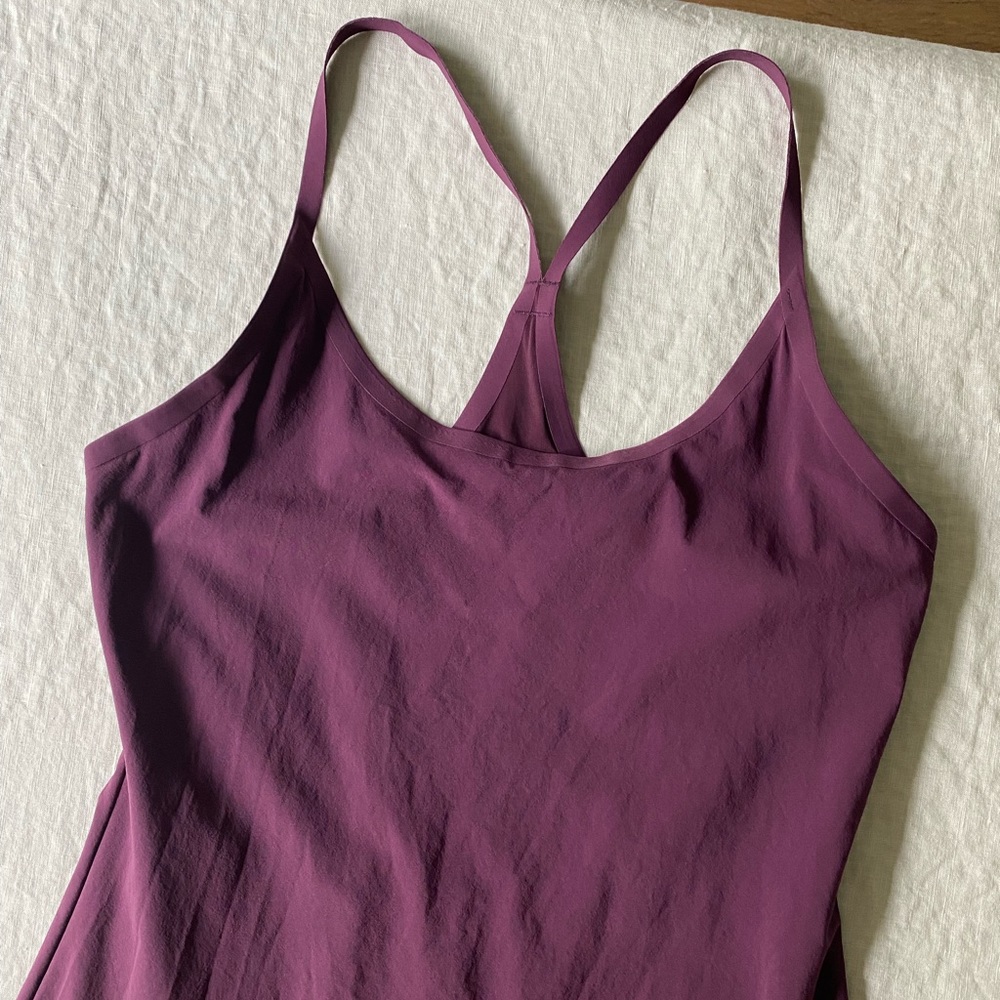 Plum Outdoor Voices Exercise Dress (size xs)